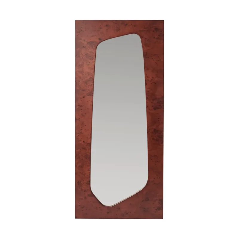 Folia Spiegel Dark stained burl, 135 cm van Ferm Living – productfoto
