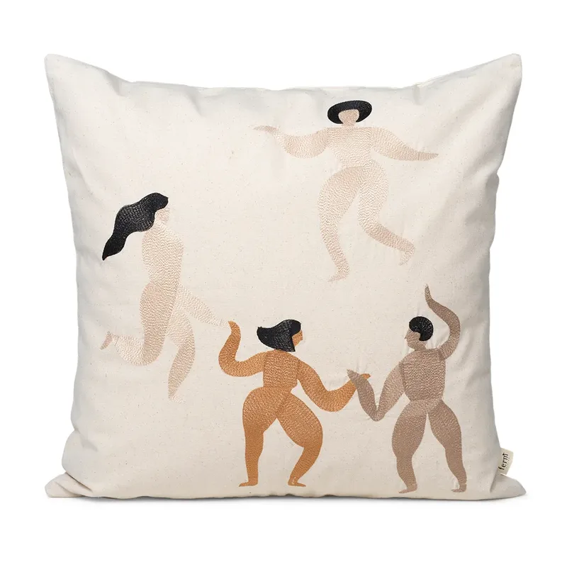 Free Kissen 50 x 50cm Natural de Ferm Living – photo du produit