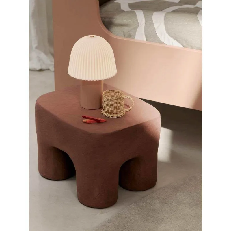Frill Portable Taffellamp Rose/White by Ferm Living – product photo