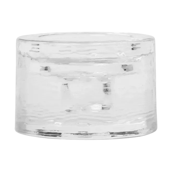 Gradia Kerzenhalter rund Ø8 cm Clear van Ferm Living – productfoto