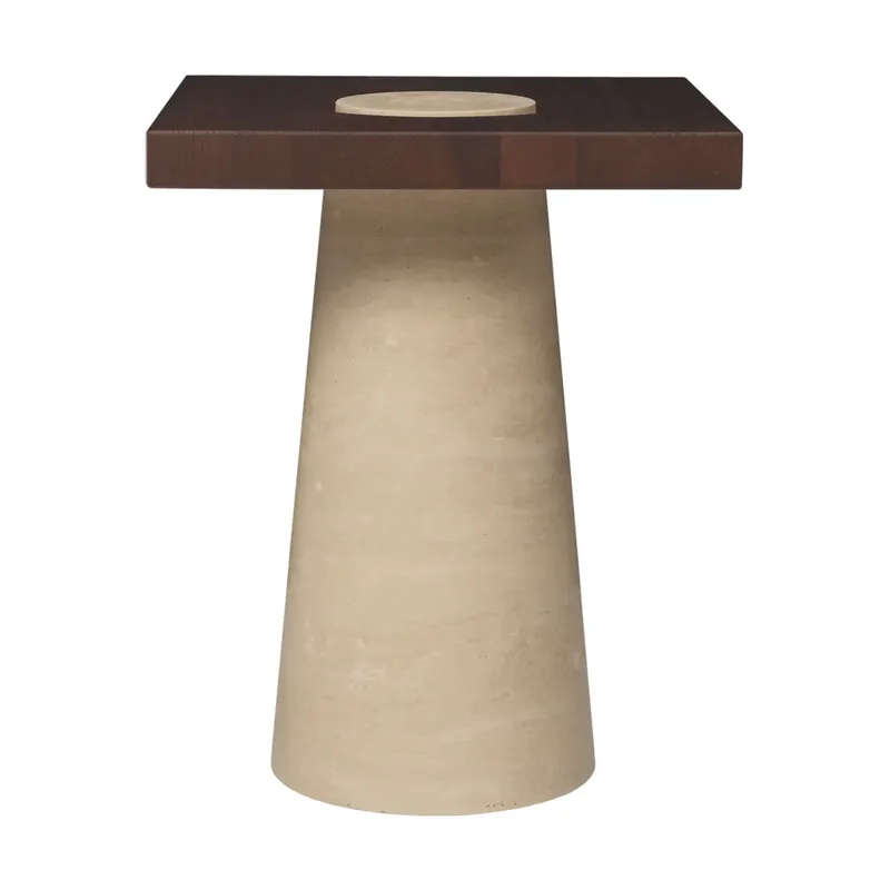 Grova Beistelltische Travertine, 40x40x50 cm by Ferm Living – product photo