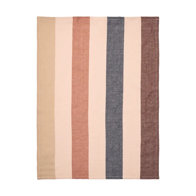 Hale Geschirrtuch 50x70 cm Cashmere-mocha-indigo blue by Ferm Living – product photo