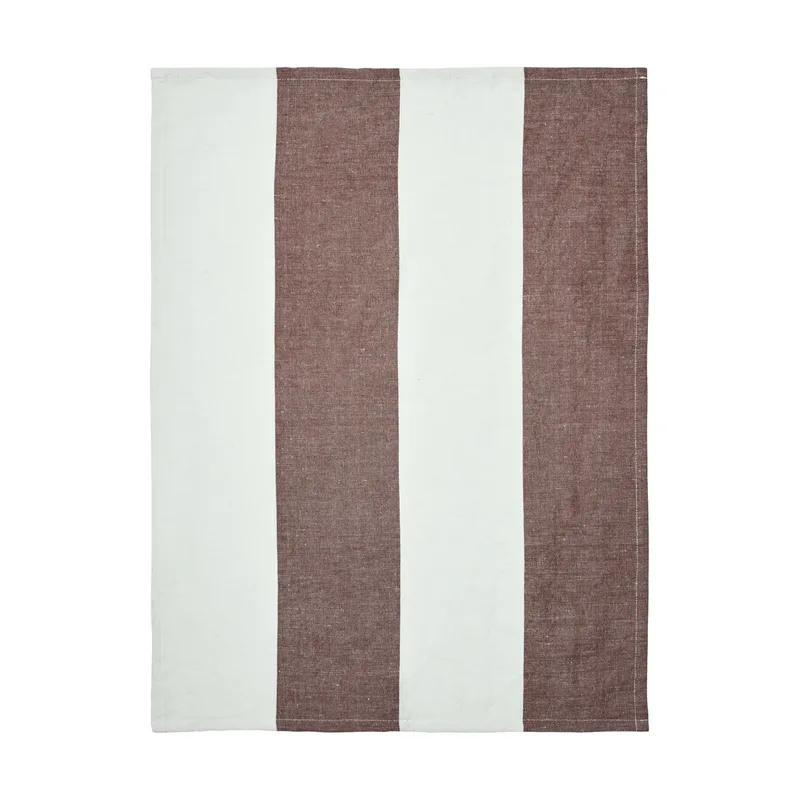 Hale Geschirrtuch 50x70 cm Chestnut-frosted lime van Ferm Living – productfoto