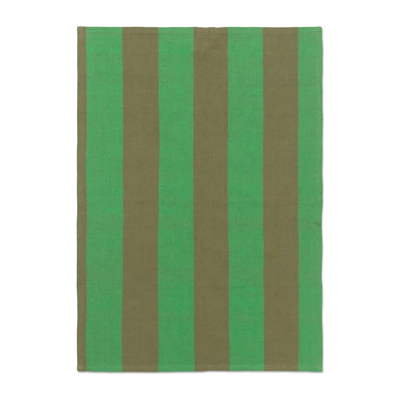 Hale Geschirrtuch 50x70 cm Olive-green von Ferm Living – Produktfoto