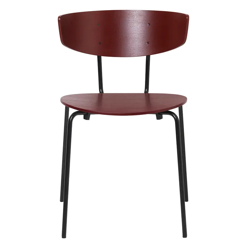 Herman Esszimmerstuhl - Red Brown von Ferm Living – Produktfoto