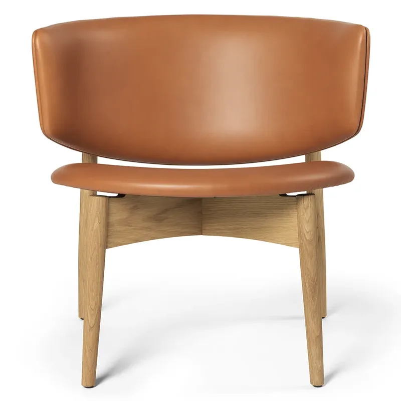 Herman Lounge Sessel Envy Leather - Oak/Cognac by Ferm Living – product photo
