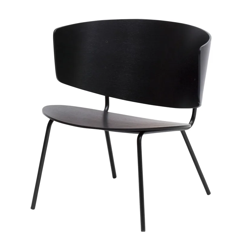 Herman Loungestuhl Schwarz by Ferm Living – product photo