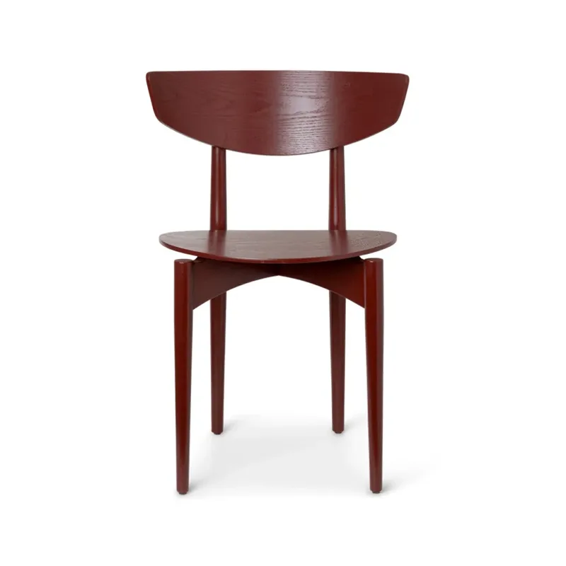 Herman Stuhl Red brown, rotbraune Eschenholzbeine de Ferm Living – photo du produit