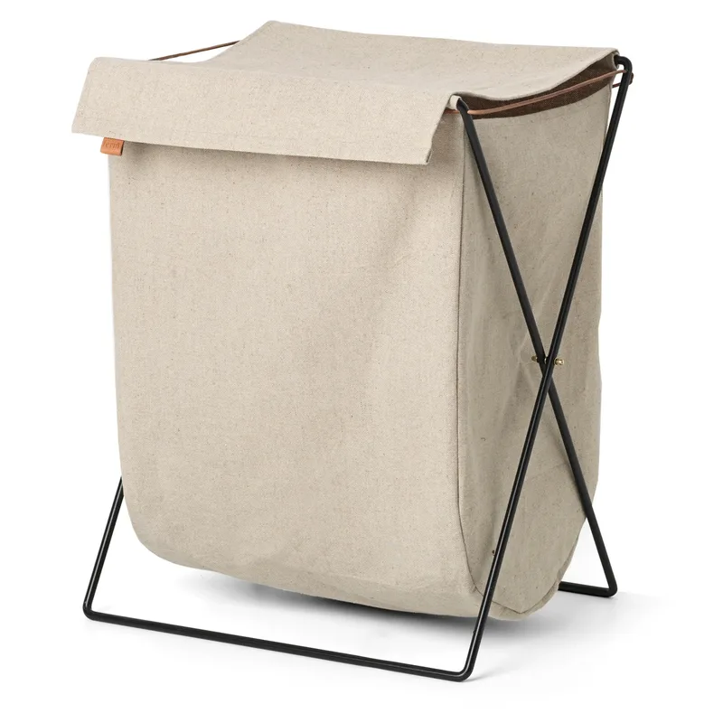 Herman Wäschekorb Schwarz de Ferm Living – photo du produit