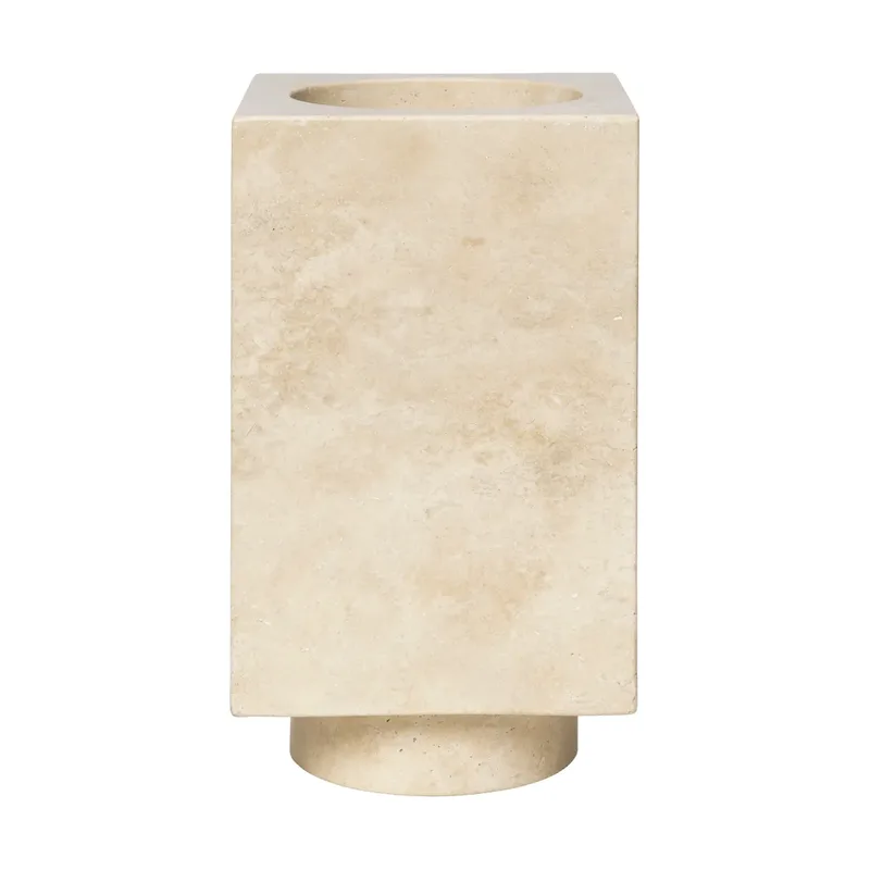 Hew Vase 21 cm Travertine by Ferm Living – product photo