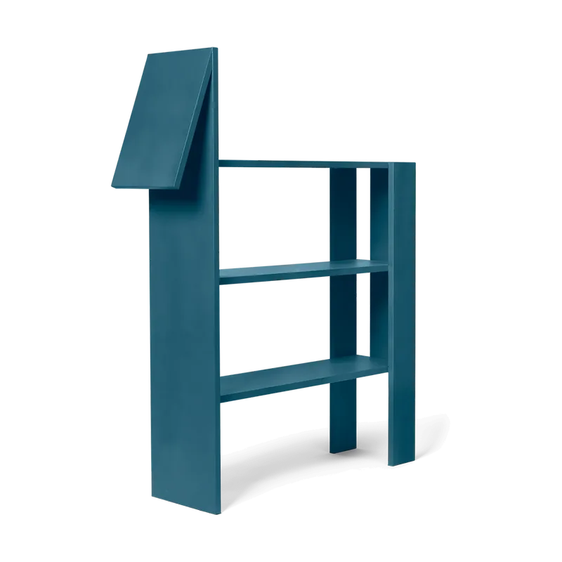 Horse Bücherregal 91x111 cm Dark Blue von Ferm Living – Produktfoto