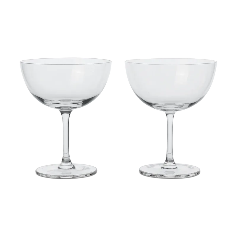 Host Cocktailglas 24 cl 2er Pack Clear de Ferm Living – photo du produit
