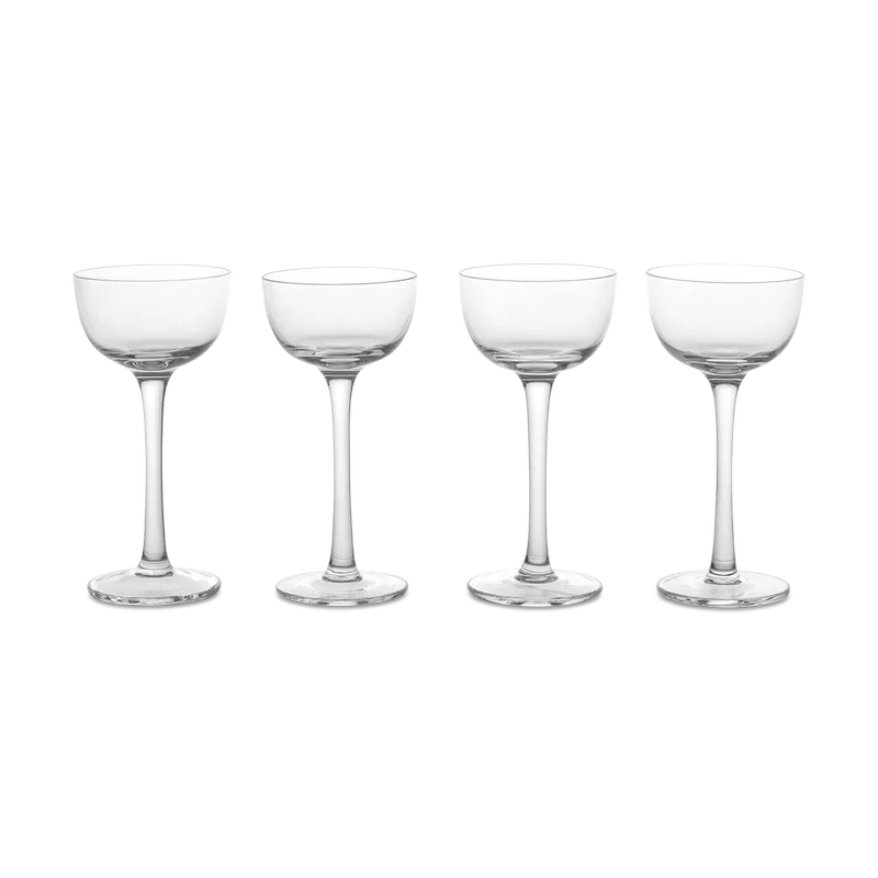 Host Likörglas 4er-Pack Clear van Ferm Living – productfoto