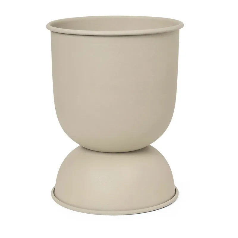 Hourglass Blumentopf extra small Ø21 cm Cashmere van Ferm Living – productfoto
