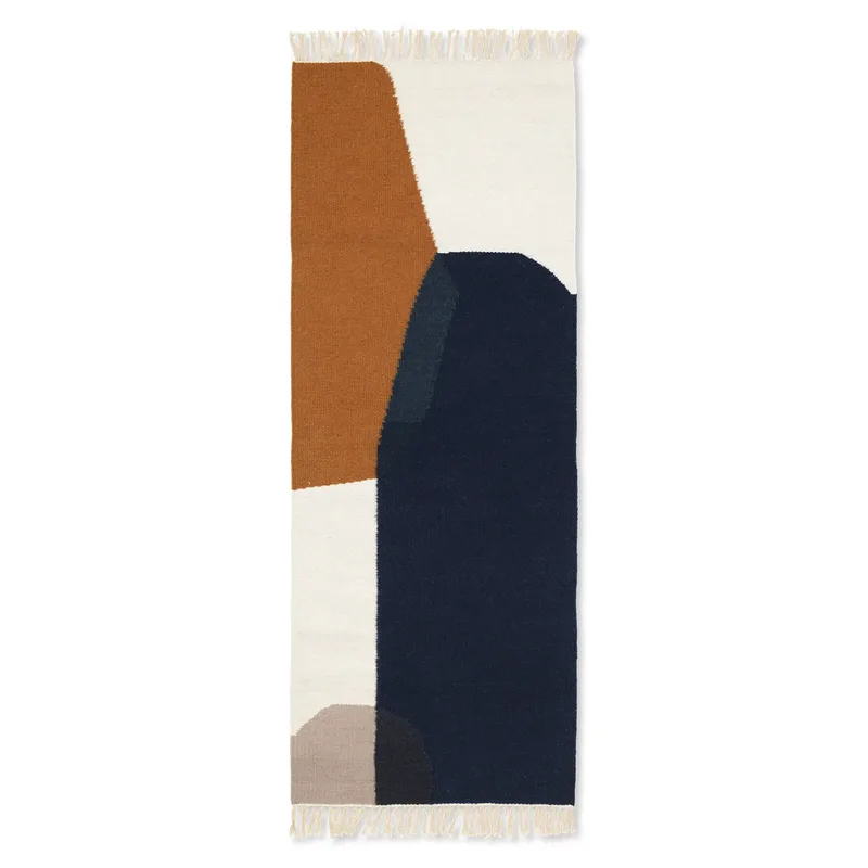 Kelim Teppich 70 x 180cm Merge van Ferm Living – productfoto