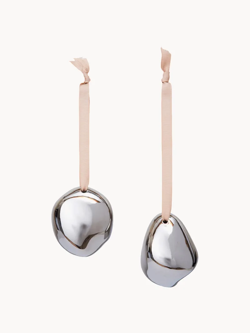 Kerstboomhangers Bellure, 2-delig van Ferm Living – productfoto