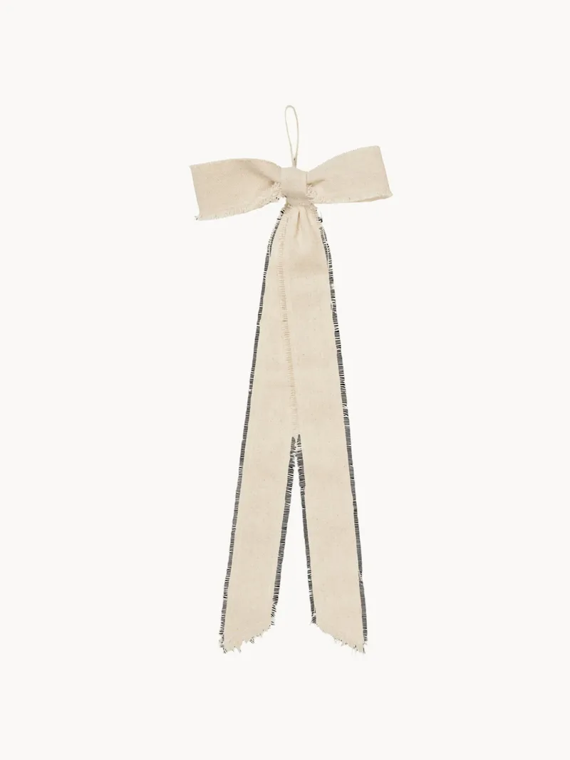 Kerstboomhangers Boog van biokatoen, 2-delig de Ferm Living – photo du produit