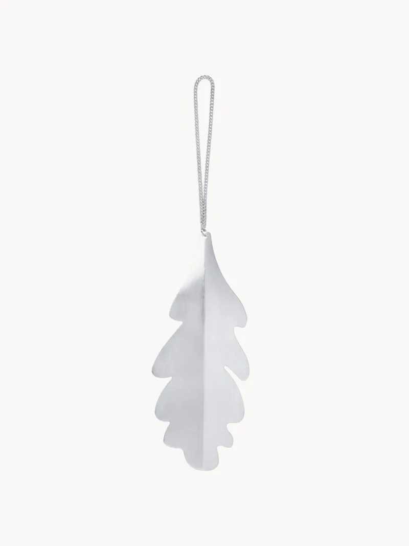 Kerstornamenten Oak Leaf, 4-delig van Ferm Living – productfoto