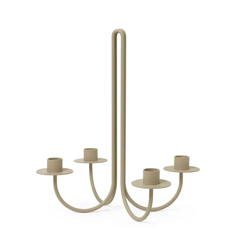 Kerzenständer Sway Cashmere von Ferm Living – Produktfoto