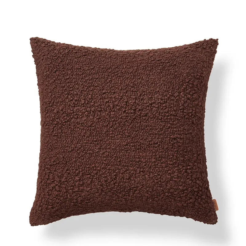Kissenbezug aus Wolle Moor Dark Pecan von Ferm Living – Produktfoto