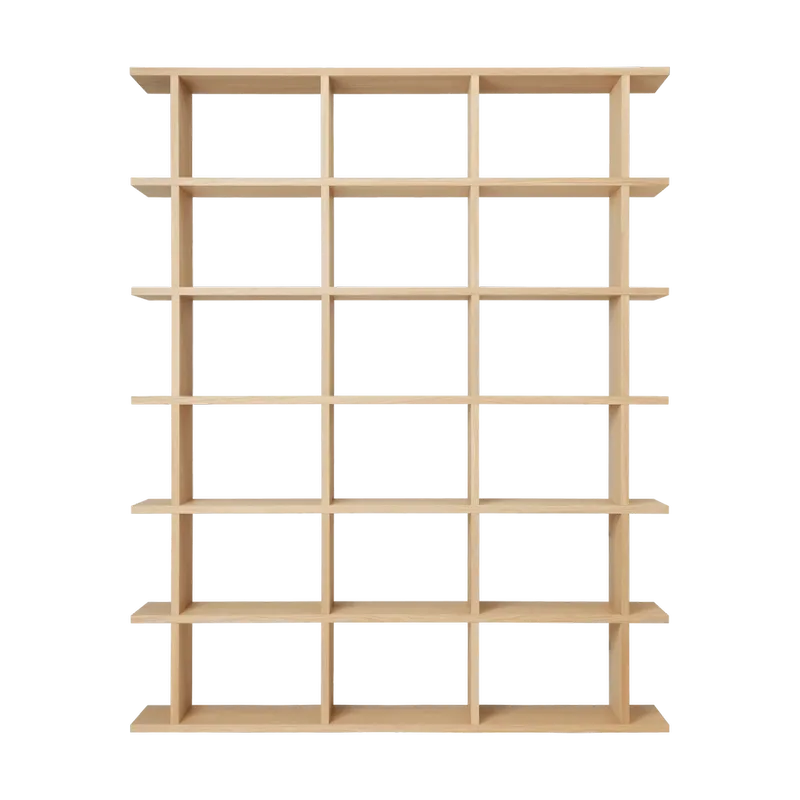 Kona Bücherregal 3x6 Natural von Ferm Living – Produktfoto