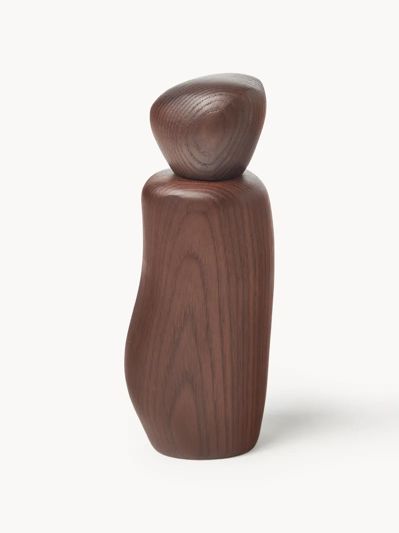 Kruidenmolen Pebble van essenhout van Ferm Living – productfoto