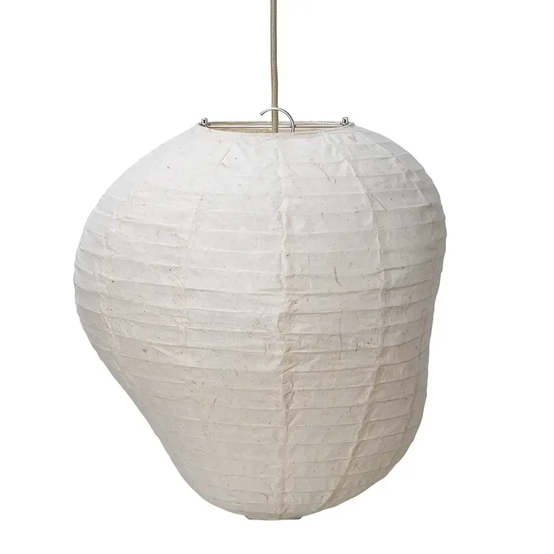 Kurbis Lampenschirm 40 cm Natural von Ferm Living – Produktfoto