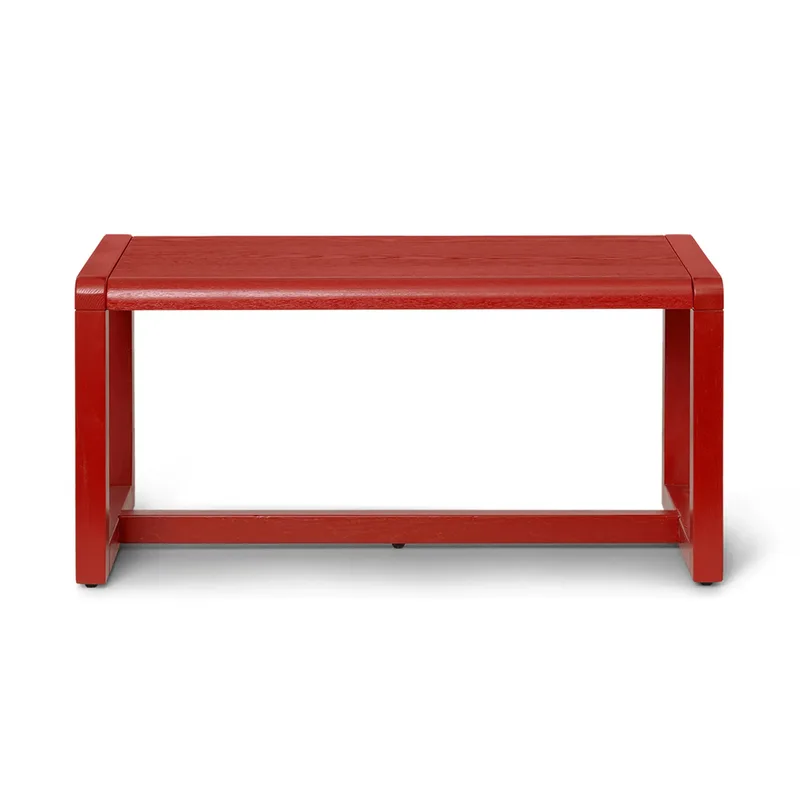 Little Architecht Bench Bank Poppy red fra Ferm Living – produktbillede