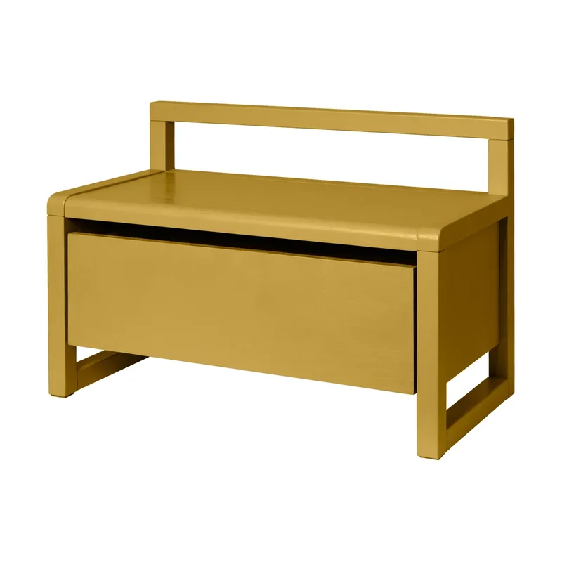 Little architect Aufbewahrungsbank Yellow, 60x30x41,2 cm by Ferm Living – product photo
