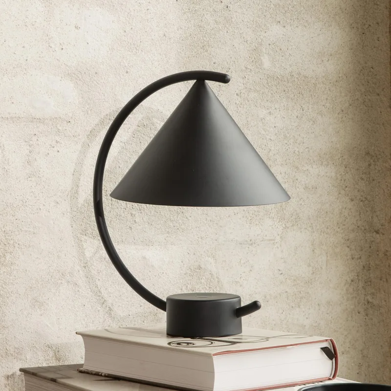 Meridian Portable Tafellamp Black by Ferm Living – product photo