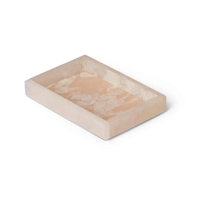 Mist Dekotablett 10x15 cm Pearl van Ferm Living – productfoto