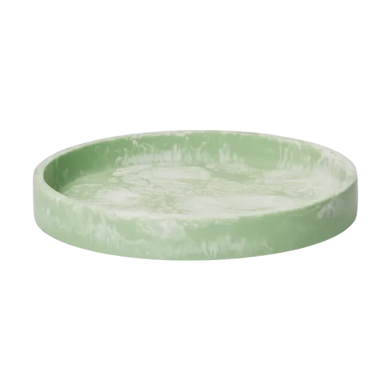 Mist Dekotablett Ø20 cm Seafoam van Ferm Living – productfoto