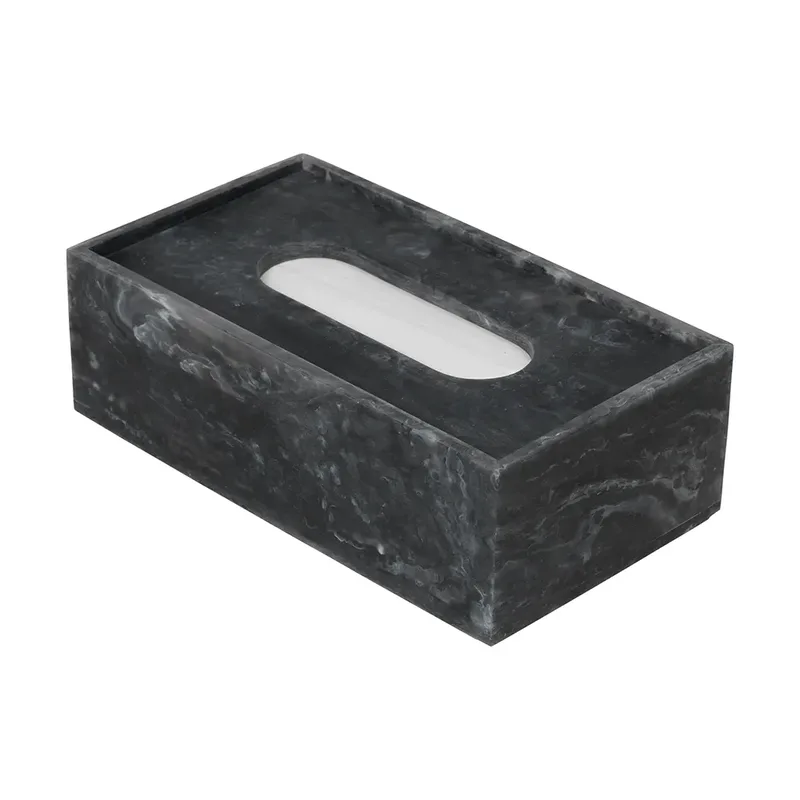 Mist Tissue Box - Charcoal von Ferm Living – Produktfoto