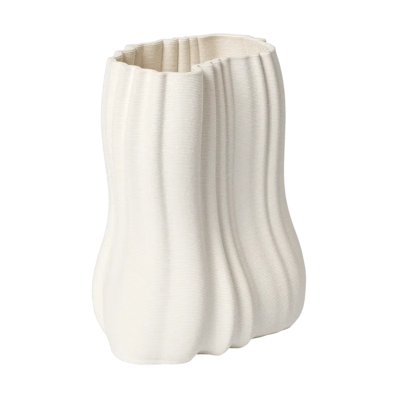 Moire Vase 20 cm Off-white de Ferm Living – photo du produit