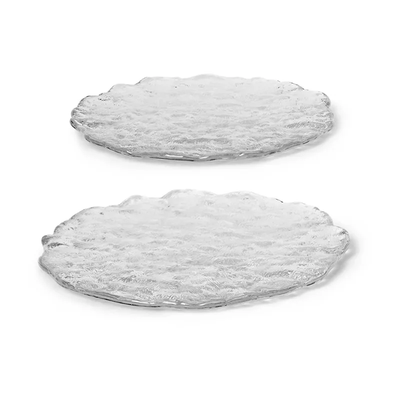 Momento Glassteine 2er-Pack Ø21cm van Ferm Living – productfoto