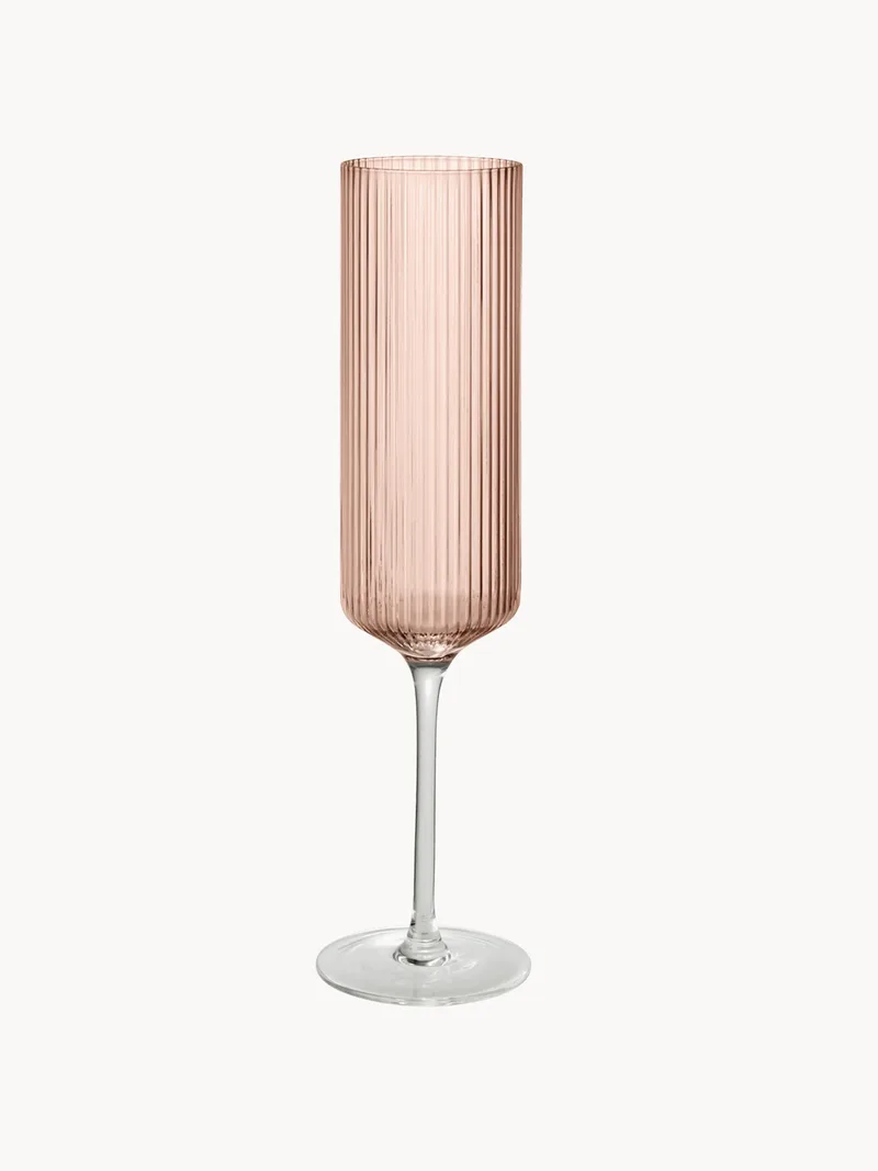 Flûtes à champagne soufflées à la bouche Ripple, 2 pièces de Ferm Living – photo du produit