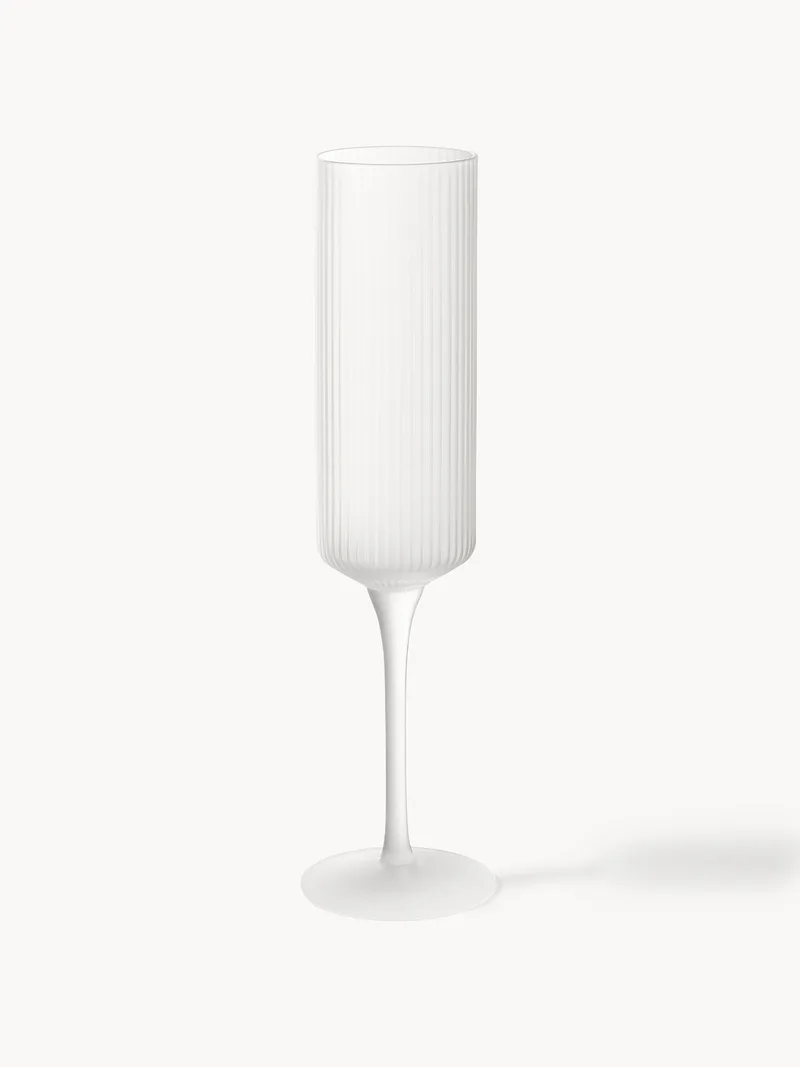 Mondgeblazen champagneglazen Ripple, 2-delig von Ferm Living – Produktfoto