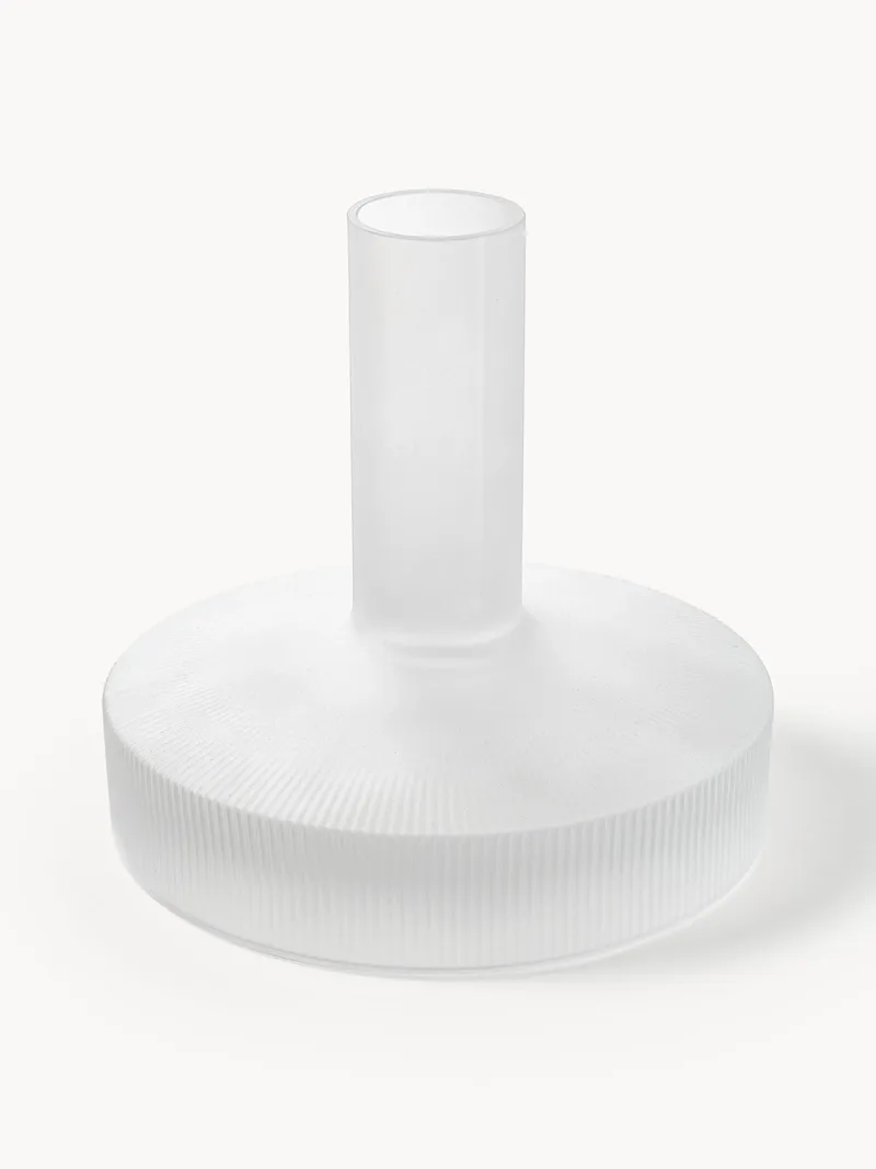 Mondgeblazen decanter Ripple met groefreliëf, 1.1 L från Ferm Living – produktbild