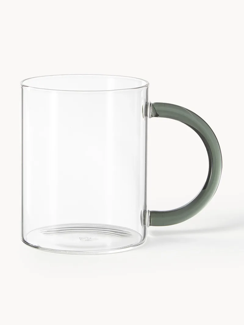 Mondgeblazen glazen mokken Still, 2-delig by Ferm Living – product photo