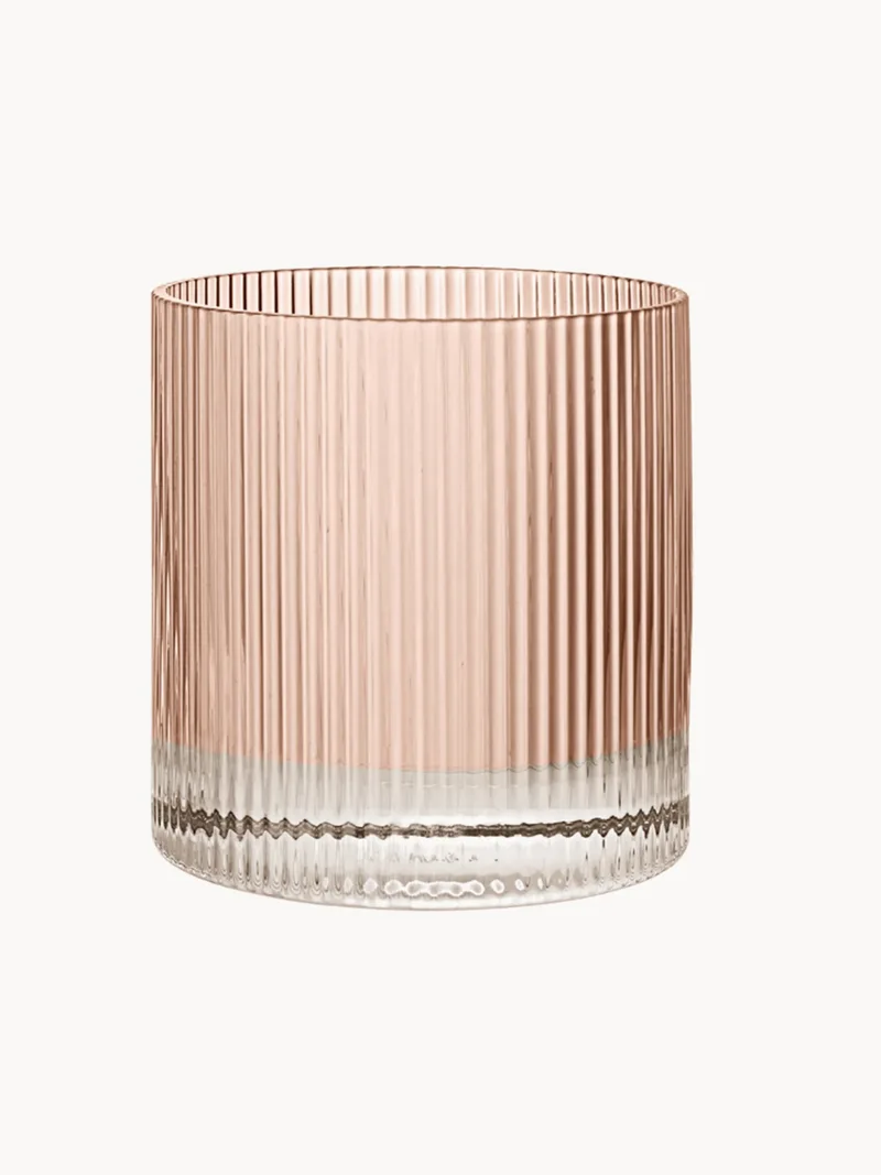 Mondgeblazen glazen tumblers Ripple, 2-delig, 250 ml by Ferm Living – product photo