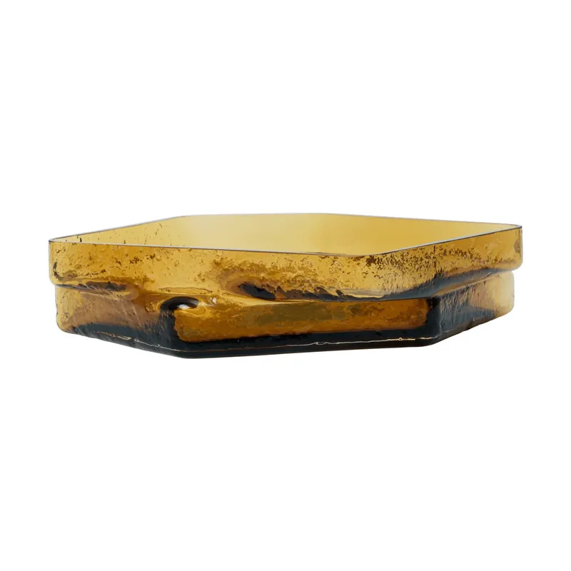Muro Centerpiece Recycled amber van Ferm Living – productfoto