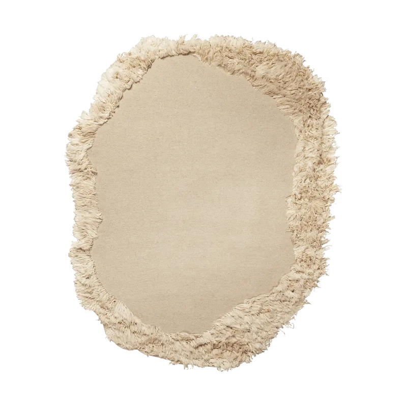 Norte Teppich 200x250 cm Natural från Ferm Living – produktbild