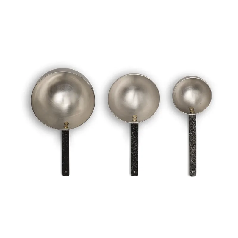Obra Measuring Spoons Messlöffel-Set 3-teilig Stainless Steel från Ferm Living – produktbild
