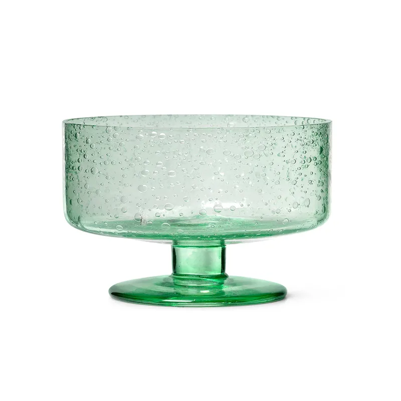 Oli Dessertglas 24cl Recycled Clear fra Ferm Living – produktbillede
