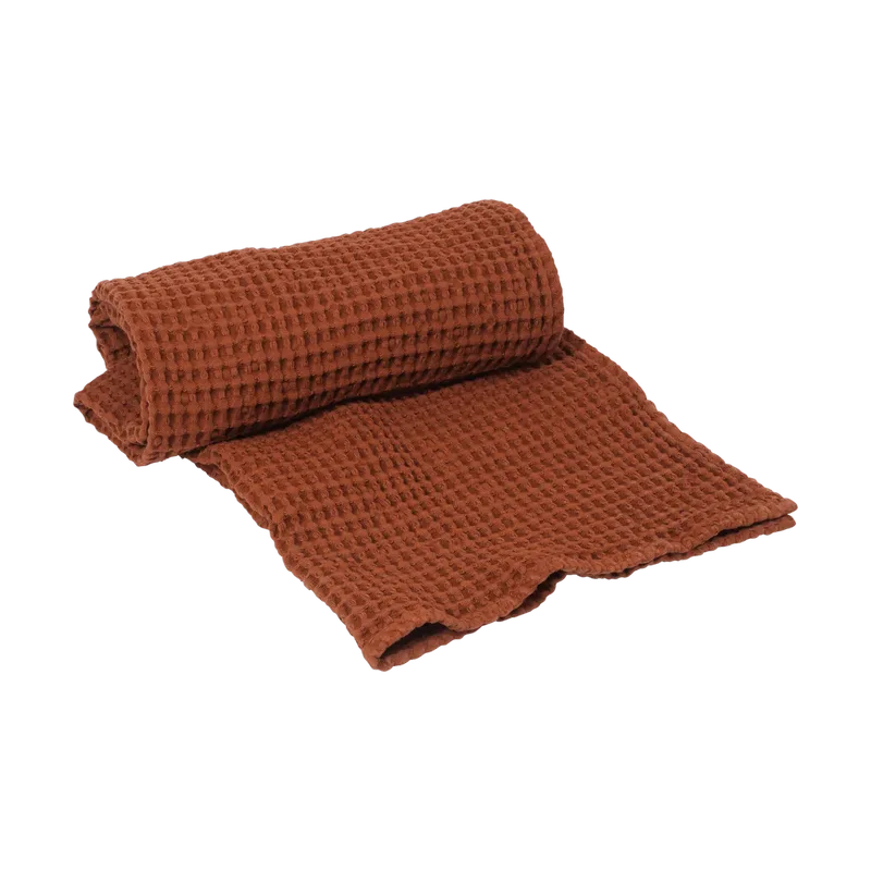 Organic Badetuch 70 x 140cm Brown Clay by Ferm Living – product photo