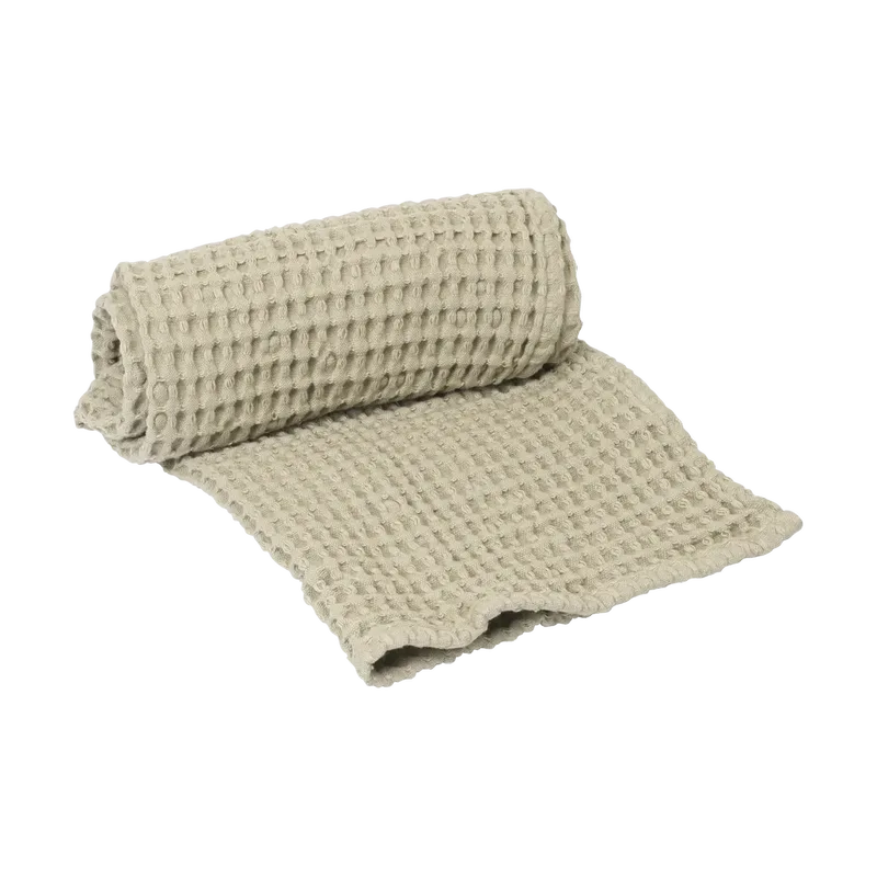 Organic Handtuch 50 x 100cm Light Celedon van Ferm Living – productfoto
