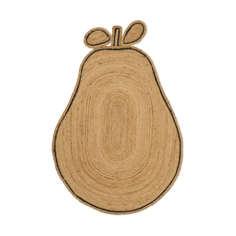 Pear braided Juteteppich Natural by Ferm Living – product photo