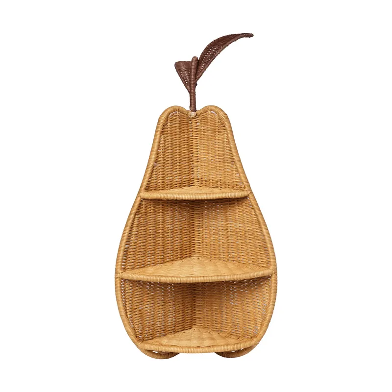 Pear geflochtenes Eckregal Naturfarben by Ferm Living – product photo