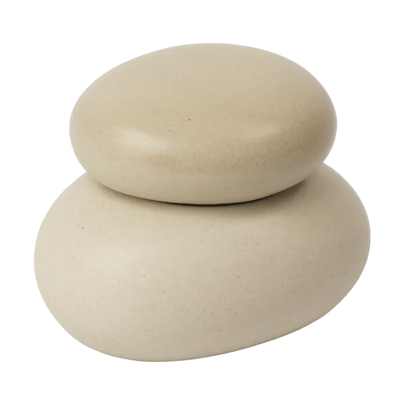 Pebble Dose small Sand/Cream de Ferm Living – photo du produit