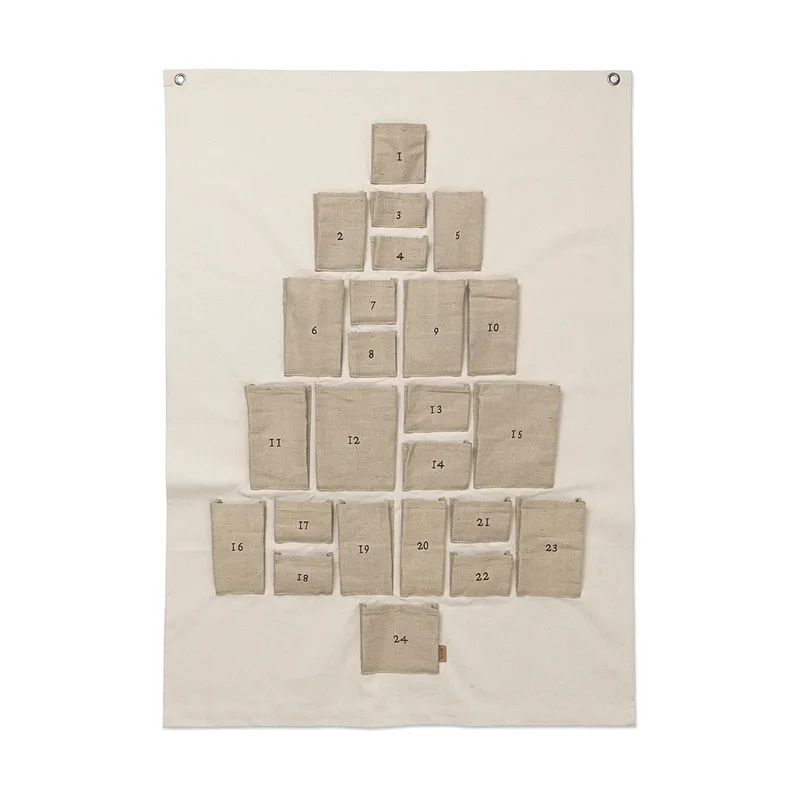 Pine Adventskalender Maxi, 90 x 125cm by Ferm Living – product photo